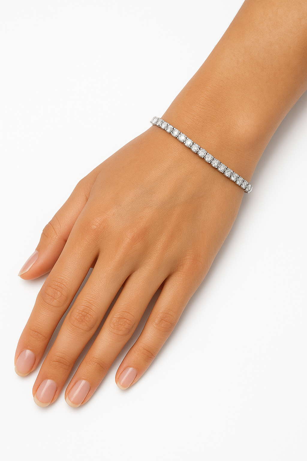 moissanite tennis bracelet