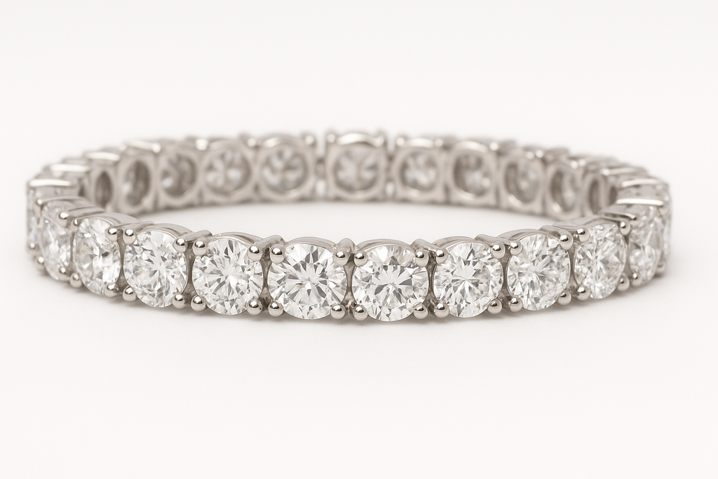 moissanite tennis bracelet