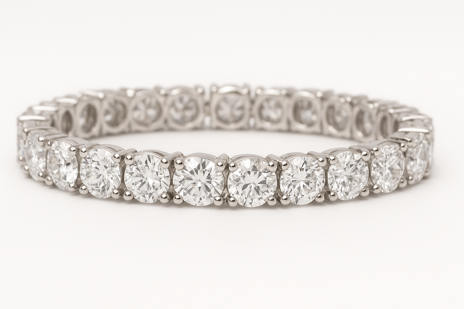 moissanite tennis bracelet